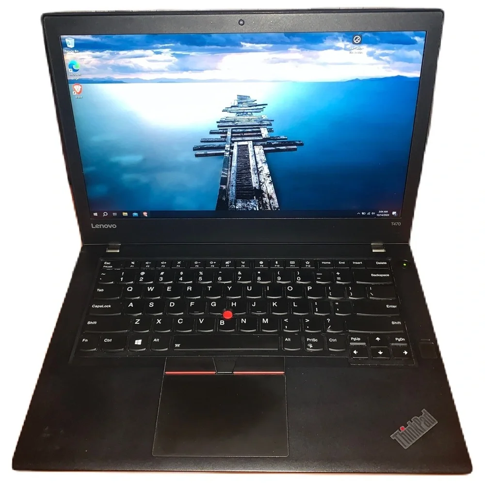 ThinkPad 14” 12GB RAM 256GB SSD NVMe Model T470 Type 20JM Windows 10 Laptop